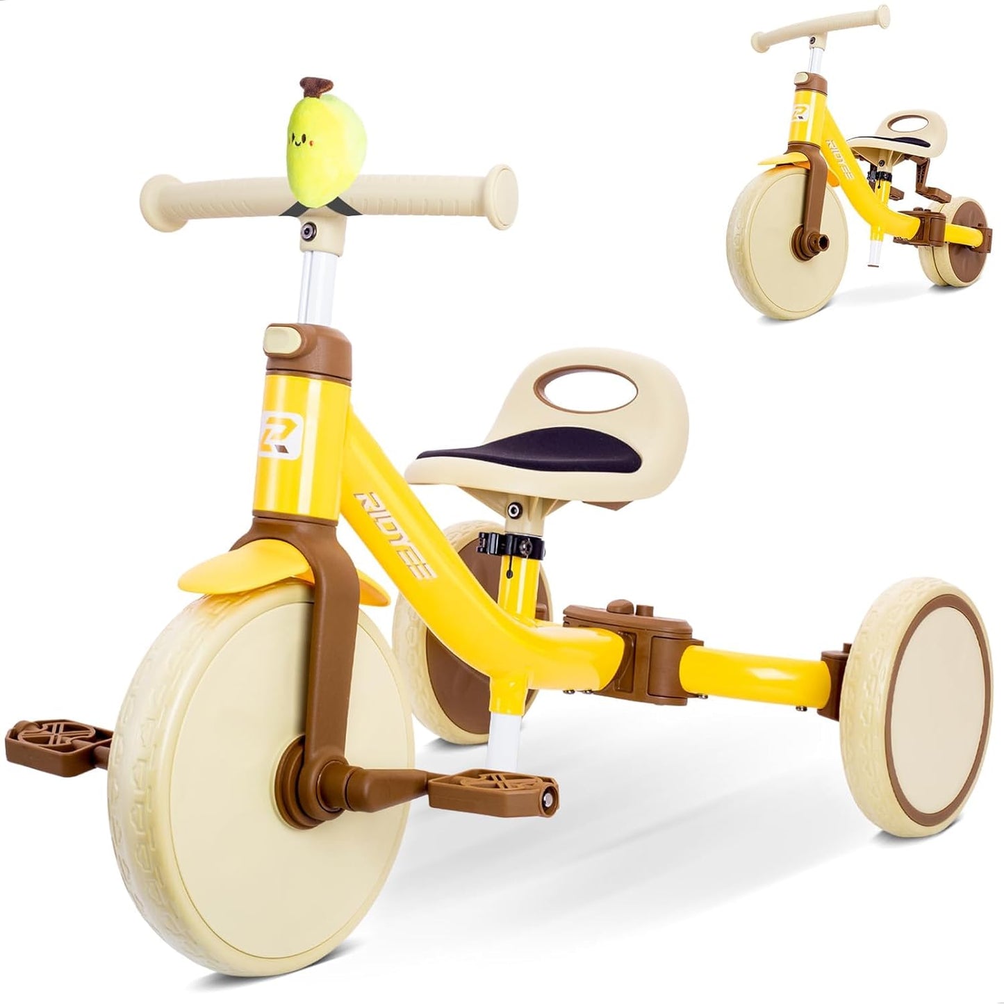 4-in-1 Kids Toddler Tricycle