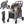 Pet Stroller for Medium Dogs with Canopy