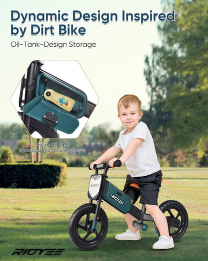 Toddler Sport Balance Bike with Footrest