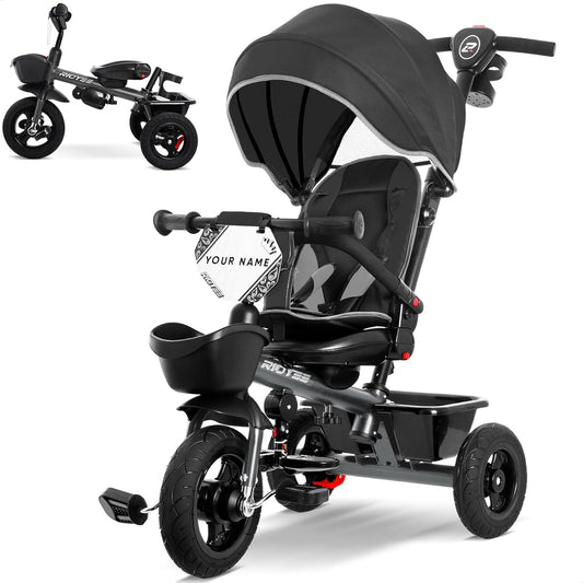 7-in-1 Toddler Tricycle with All-Terrain Tires