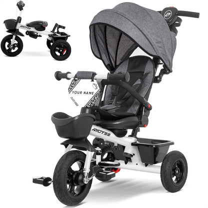 7-in-1 Toddler Tricycle with All-Terrain Tires
