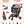 Pet Stroller with Detachable Carrier
