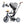 8-in-1 Convertible Toddler Tricycle with Canopy