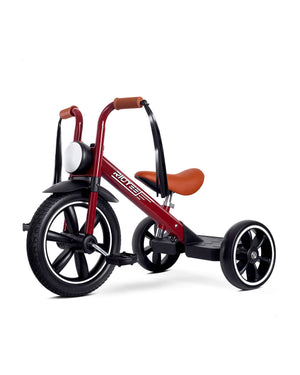 Motor-Style Kids Tricycle with Streamer Handlebars