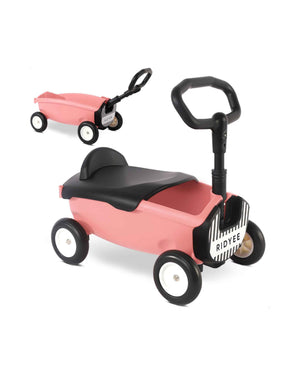 2-in-1 Cute Toddler Toy Wagon with Removable Seat