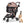 Pet Stroller with Detachable Carrier