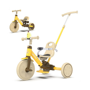 5-in-1 Convertible Toddler Tricycle with Safety Belt